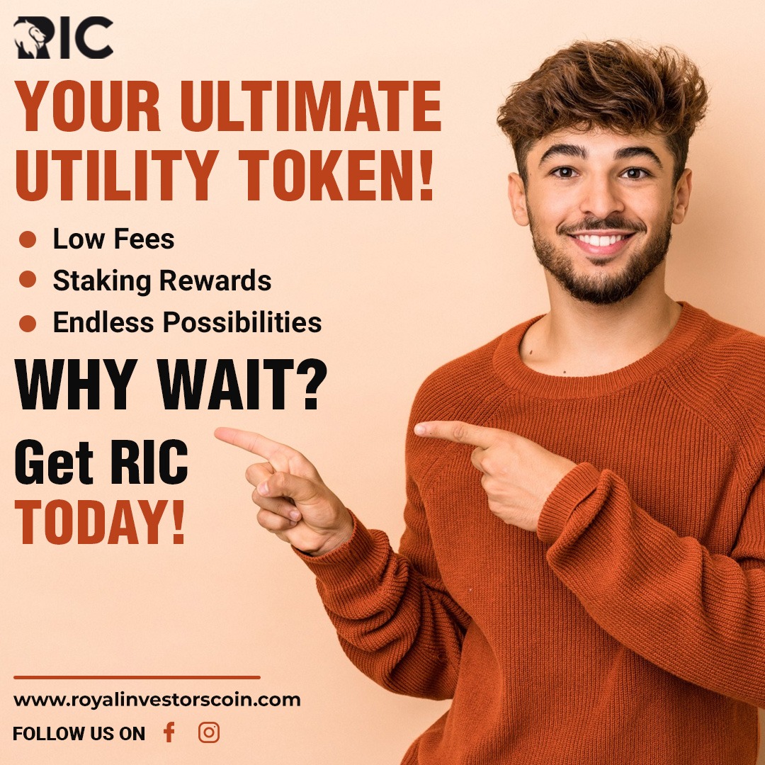 RICbitcoin's tweet photo. Your Ultimate Utility Token is Here – RIC!
Say hello to low fees, staking rewards, and endless possibilities with RIC Token! 💥
🌐 https://t.co/ClSD1OvpQW
📲 Follow us for updates!

#RICToken #CryptoRewards #UtilityToken #CryptoMadeEasy #BlockchainInnovation #RICCommunity https://t.co/KaeXUgbYEs