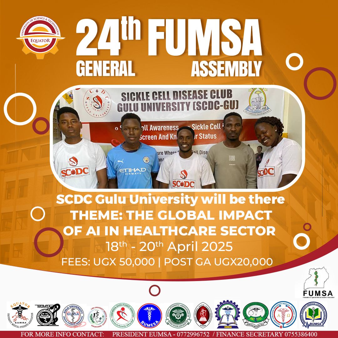 Sickle Cell Disease Club of Gulu University. tweet media