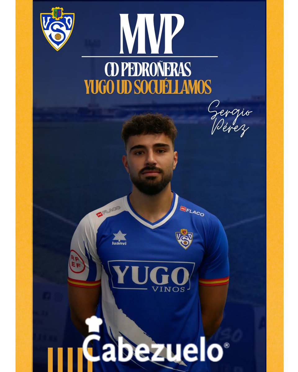💥 El 🅼🆅P de la JORNADA 30 patrocinado por Cabezuelo Foods ha sido:

⚽ <a href="/Sergio_Perezz99/">Sergio Perez Gonzalez</a>