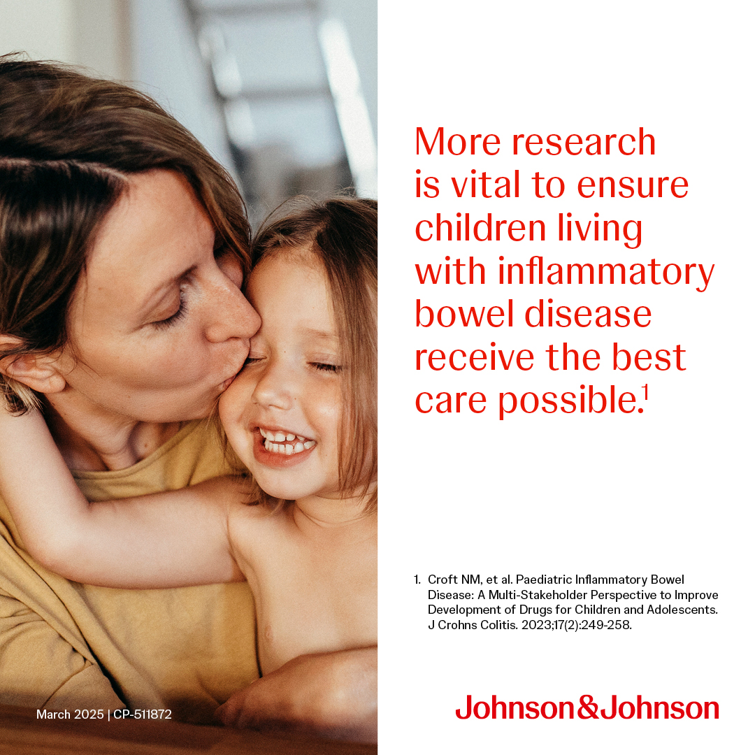 There is limited research on inflammatory bowel disease in paediatric patients.

This is often due to factors like misdiagnosis and clinical trial age restrictions.

#InflammatoryBowelDisease