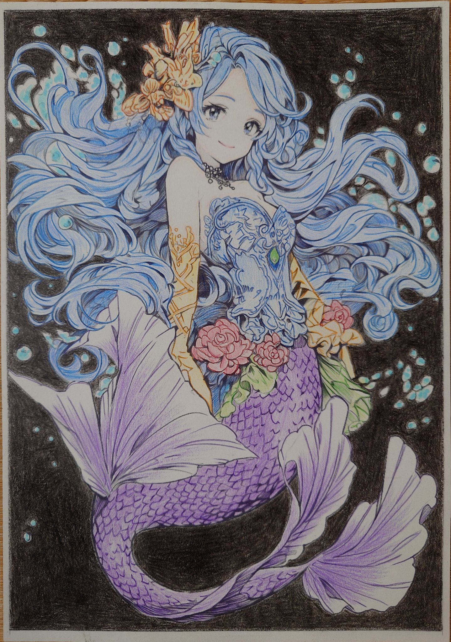絵画　『蒼』 北海道札幌 絵画 販売 蒼い画廊(あおいがろう） 作品紹介 版画