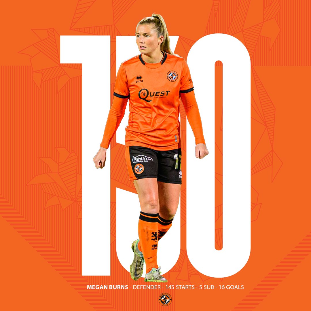 Congratulations to defender Megan Burns after she made her 150th appearance for the club yesterday.

<a href="/meganburns100/">megan burns</a> was one of the first players to sign for the club when they began their first season in 2016, winning three league titles and one cup while also becoming captain