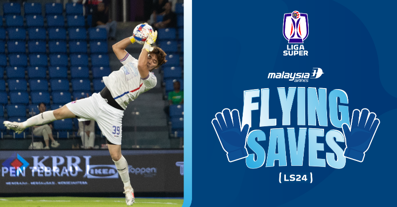 MFL_MY's tweet photo. Saksikan rangkuman pilihan Malaysia Airlines Flying Saves LS24
Seorang pengundi bertuah akan berpeluang untuk memenangi 5000 mata ganjaran Enrich Saver Fan!
Undi "saves" kegemaran anda sebelum 11:55 Malam, 16 April 2025.
#MASFlyingSaves #LigaSuper2024-25