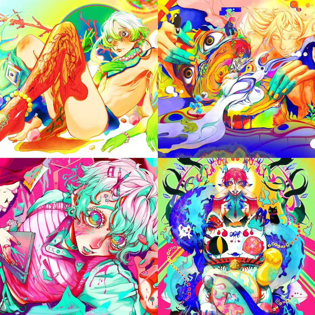 HYLuo8's tweet photo. @brook_reaper Hello, I'm AKIKUWA909. I'm passionate about highly saturated colors and visually striking compositions. I specialize in creating illustrations, comics, and character designs, with a particular fascination for intricate details. Below are some of my works. https://t.co/Z0SNIZYltz