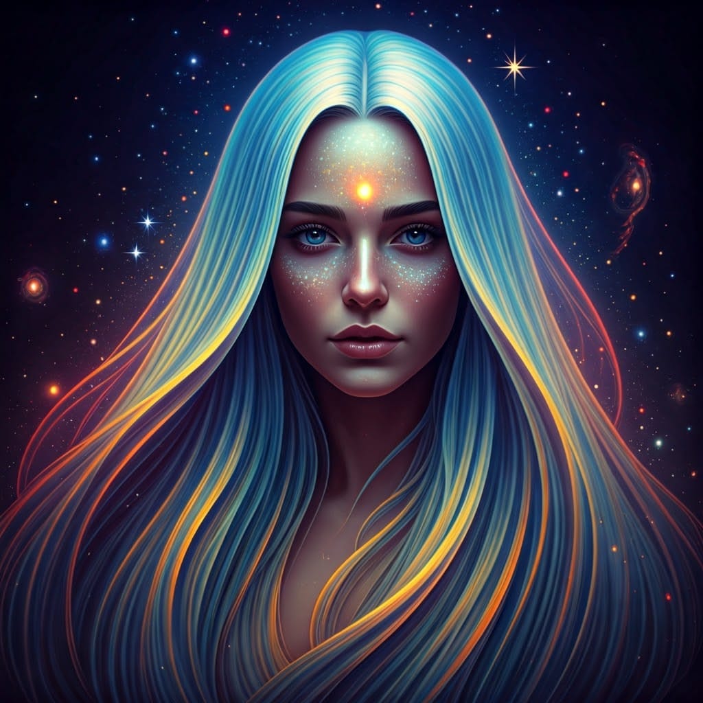 rerelinho29's tweet photo. Celestial beauty of the universe  #aiartcommunity #mystical #angel #aiartist #astral #aiartists #digitalcreator #aiartworks #aiartgallery #beauty #digitalart #arcanas #tarot #divine #AIArt, #divineguidance #aiartcommunity #MysticalArt #Angels #Spirituality #divination https://t.co/3jCsUaDdf9
