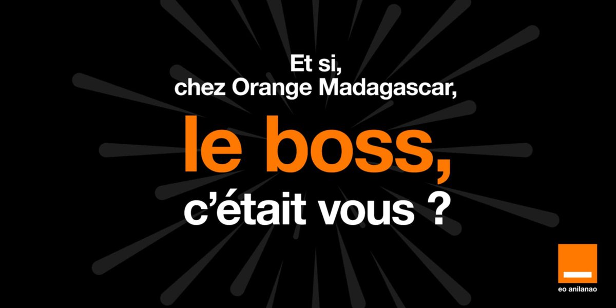 orange_mg's tweet photo. Et si le boss chez Orange Madagascar… c’était VOUS ? 👀

Cette fois, on bouge, on écoute, on apprend.

🎤 Stories, vibes et retour à l’essentiel, bientôt sur notre page YouTube 🔄 https://t.co/wmj14aulK9

#Orange #EoAnilanao https://t.co/HWme4twslW