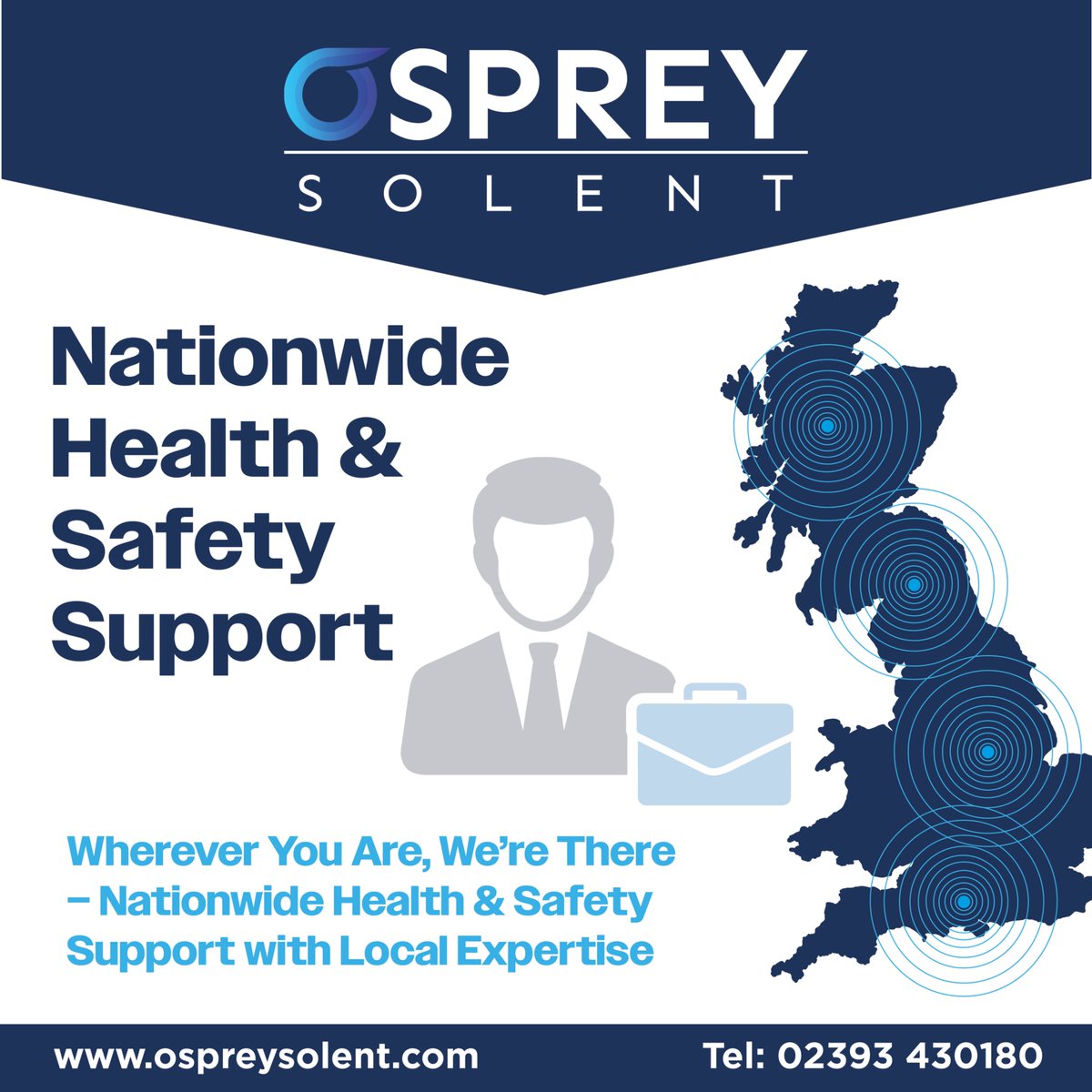 ospreysolent's tweet image. UK-wide H&amp;amp;S support—wherever you are.
Remote or on-site, we’ve got your business covered.

🌐 ospreysolent.com

#HealthAndSafetyUK #NationalCoverage #OspreySolent