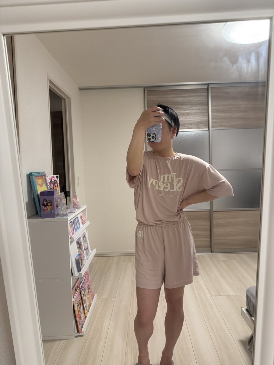 新しいパジャマ
ピンク🎀💕💓💗