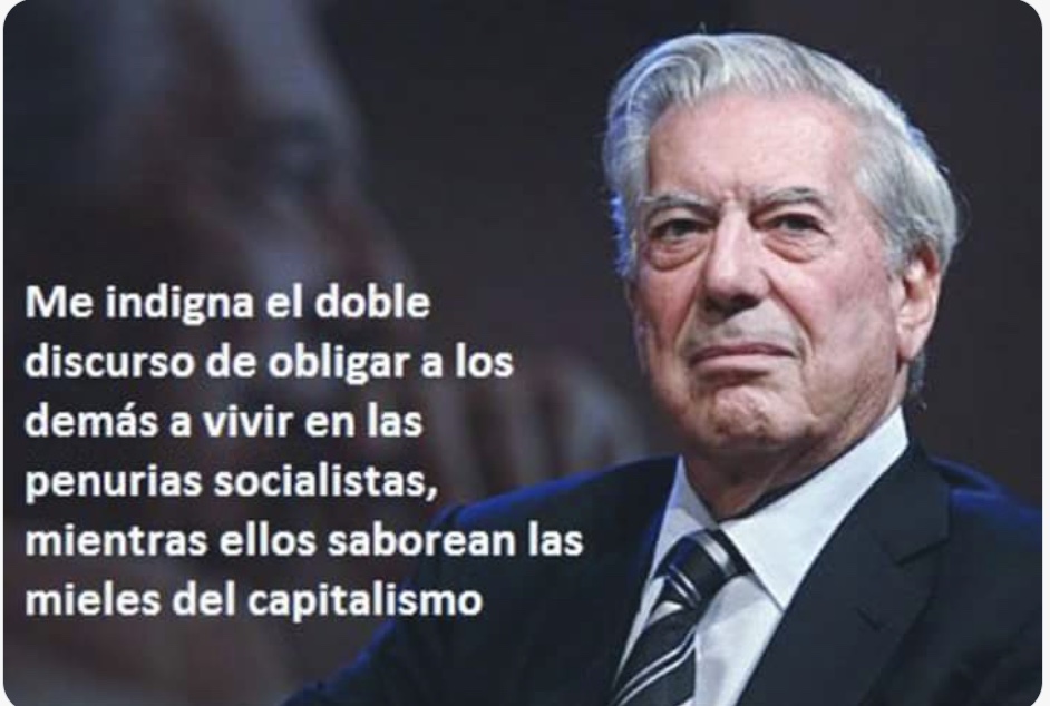 hermanntertsch's tweet photo. “El socialismo no es el paraíso traído a la tierra, sino la tierra convertida en un infierno.” Mario Vargas Llosa https://t.co/oiV8fMUT6N