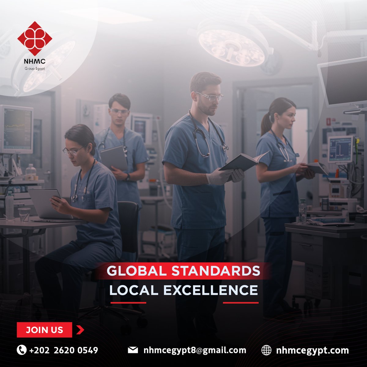 NHMC follows British &amp; American healthcare protocols, ensuring world-class quality in every service we provide.  Strict patient safety measures  Evidence-based medical practices  Certified healthcare professionals Your health is our priority. #NHMC #GlobalStandards #TrustInCare