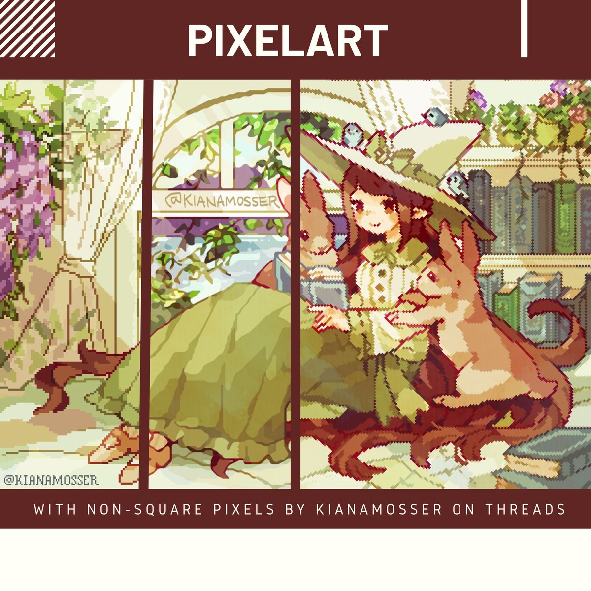 filterforge's tweet image. pixelart by kianamosser

Create pixel art with square pixels → Upscale → Process with Filter Forge

Filter: Pixelate by Vladimir Golovin
filterforge.com/filters/228.ht…

#filterforge #pixelart #nonsquarepixel