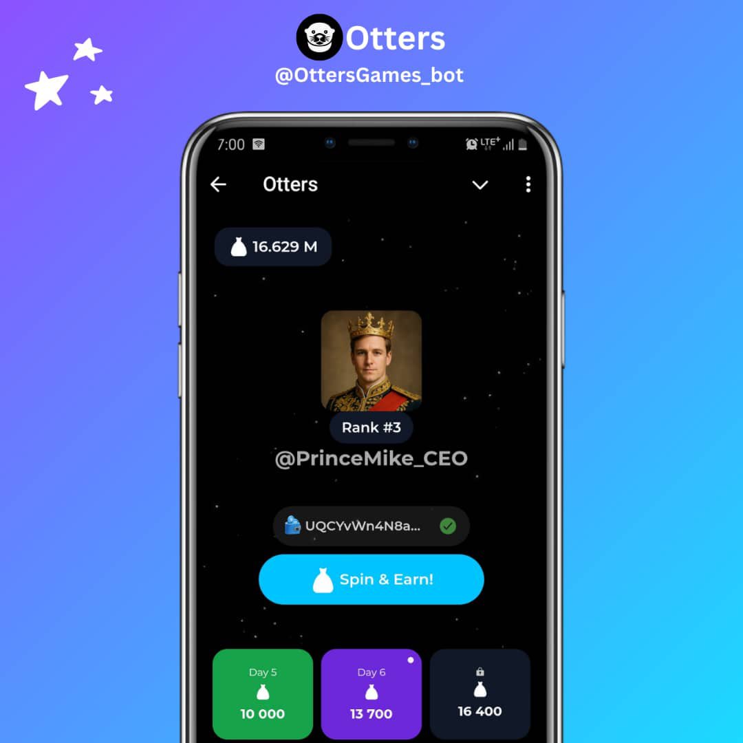 OttersComm's tweet image. New Version Live!

Smoother, faster &amp;amp; packed with new features.
Refresh your Otters now — the moon awaits!