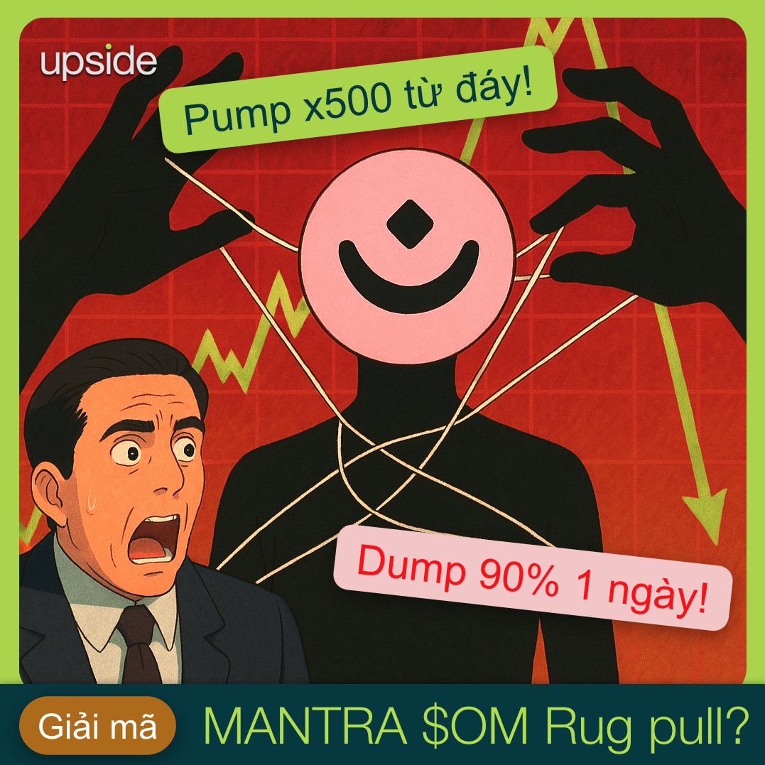 GIẢI MÃ 🔎MANTRA đã lái giá như thế nào để pump $OM x500 lần rồi dump 90%  sau đó? 💯 Thị trường crypto đúng là cái sân khấu chẳng bao giờ thiếu