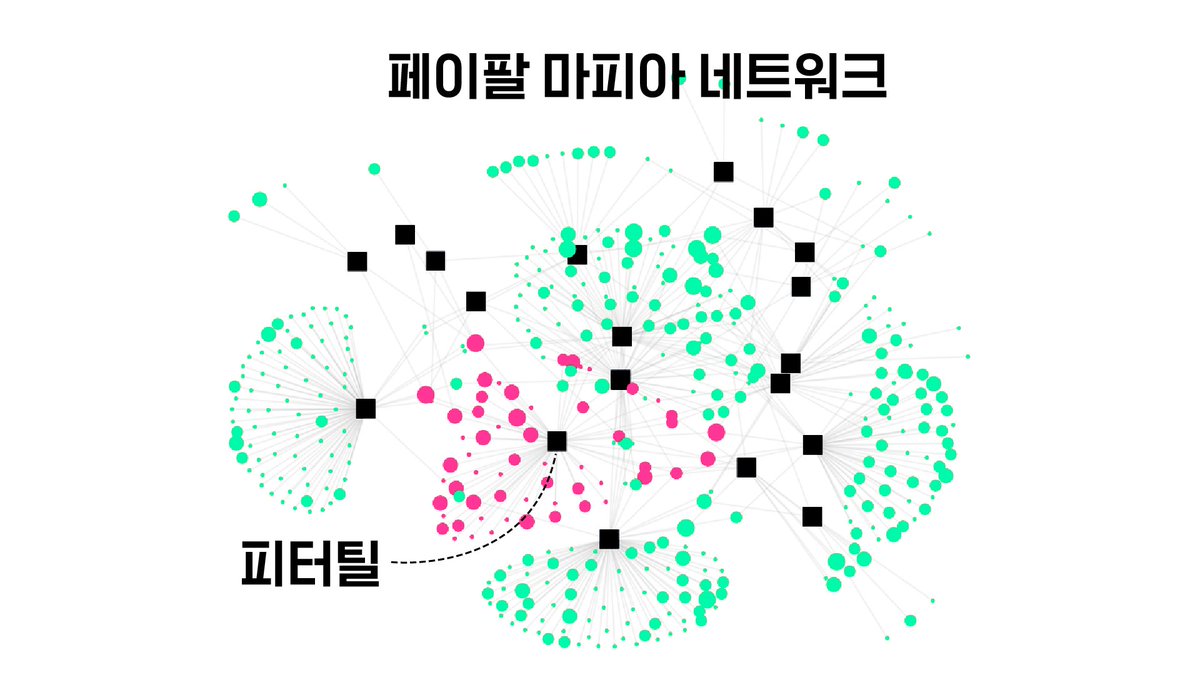 피터 틸과 일론 머스크를 중심으로 뻗어나간 페이팔 마피아. 이들은 합심해서 창업을 하거나, 서로에게 투자하며 세력을 키워나갔다. 피터  틸과 엮여있는 기업만 59개. 여기에는 링크드인 창업자 리드 호프먼, 유튜브 창립자 자베드 카림, 테슬라의 일론
