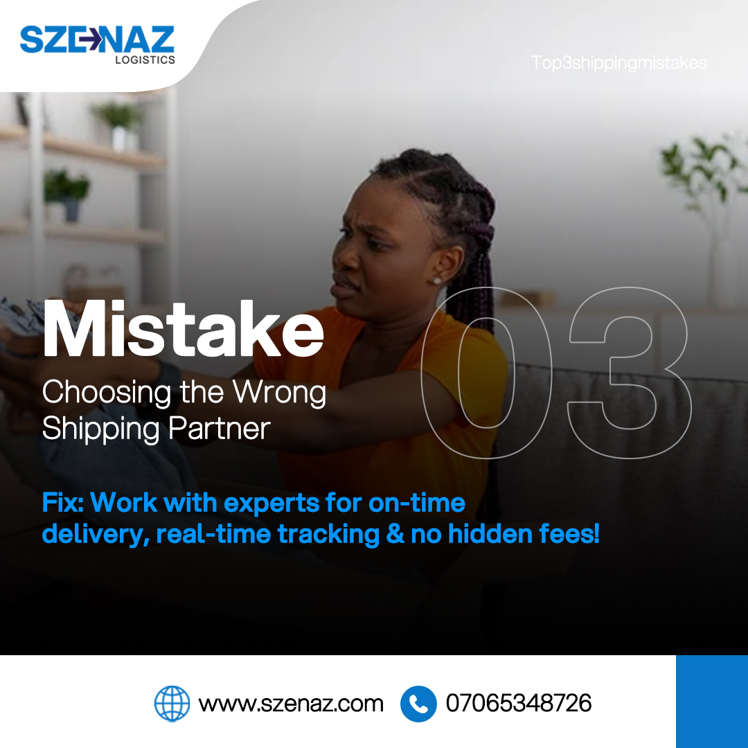 szenaz's tweet photo. Important!📌

Most of the challenges in #businesses are because of common mistakes.

Swipe to know shipping mistakes to avoid &amp;  their solutions.

Need more clarity? Contact us now:

Email: info@szenaz.com
WhatsApp: 08182360260
Website: https://t.co/i5HENLvNMS

#SzenazLogistics https://t.co/5kazcgs8R2