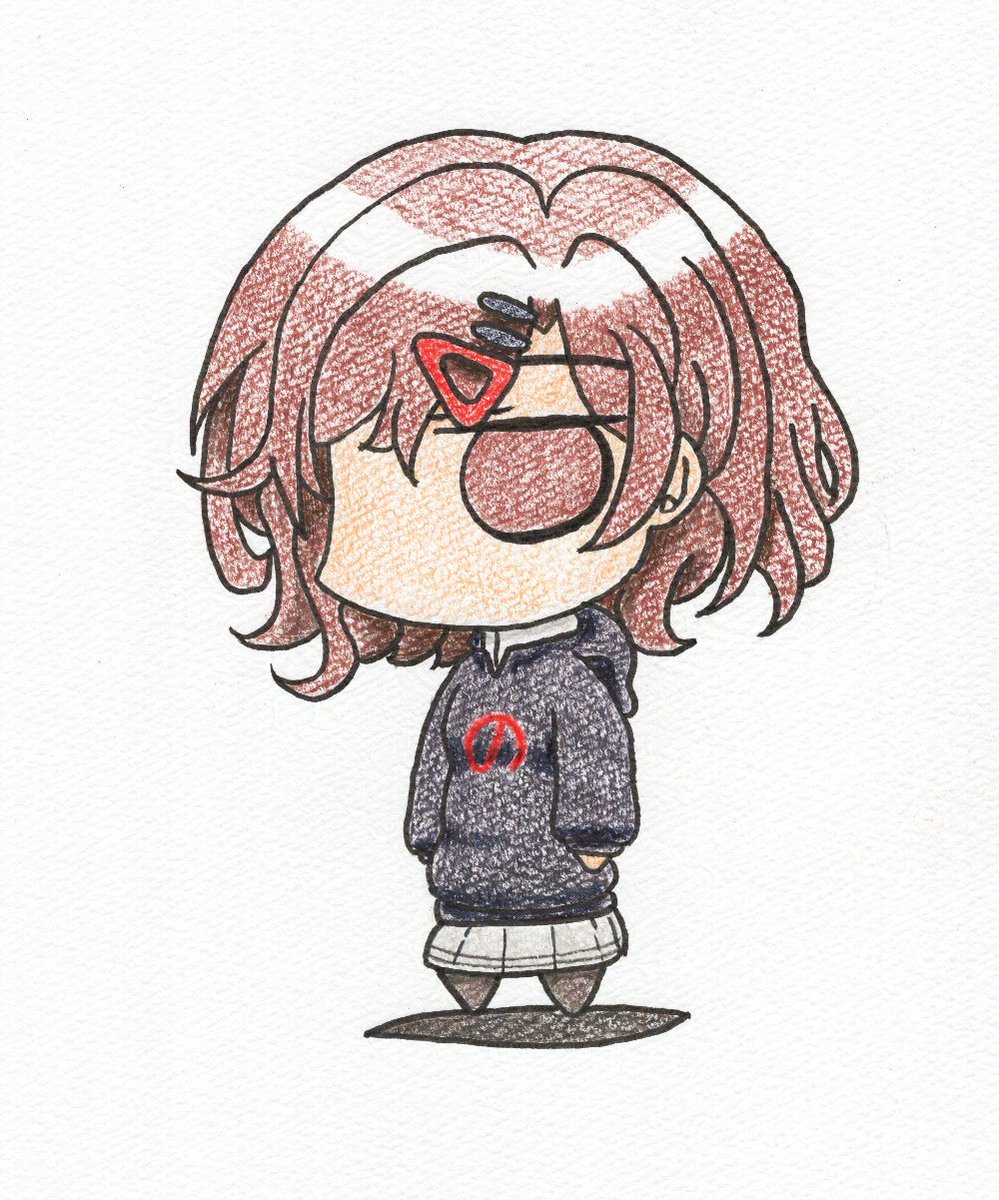 #みんなのデフォ絵と等身絵の比較が見たい 
#過去絵 
何度でも上げるけどやっぱこれ
※デフォ絵のほうは経験値先生の絵柄のパクリ 