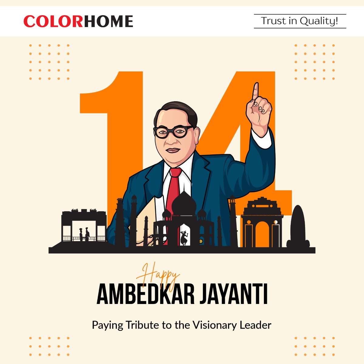 yourcolorhome's tweet image. A society of equal opportunity is a canvas of limitless potential. Let’s illuminate our world with knowledge, justice, and empowerment.
#Colorhome #Homelighting #Smartlighting #Lights #CampingLight #AmbedkarJayanti #BabasahebAmbedkar #EqualityForAll #IndianConstitution