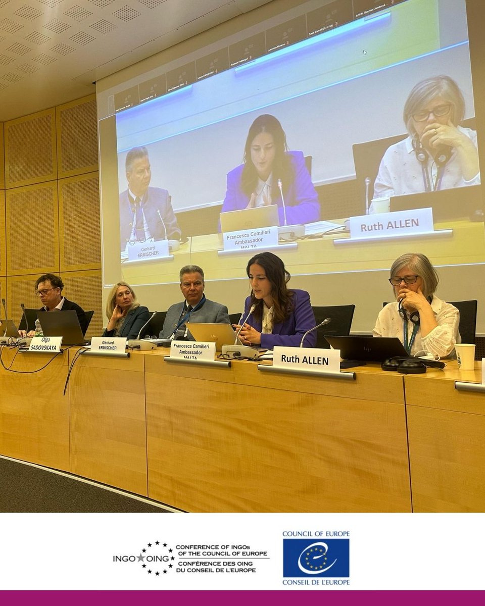 The Conference of INGOs tweet media