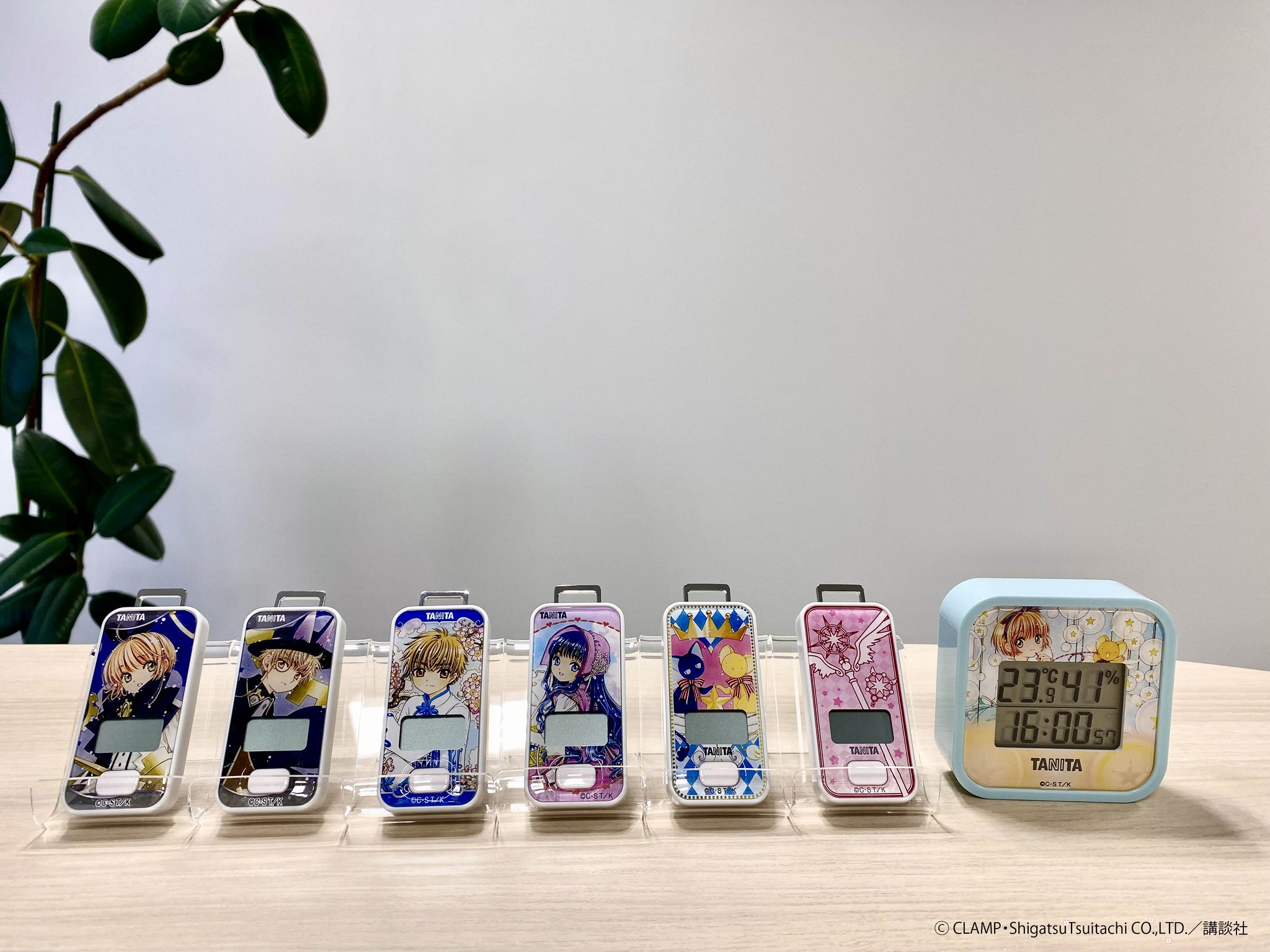タニタ デジタル温湿度計 カードキャプターさくら クリアカード編モデル 新品 健康総合企業タニタ×「カードキャプターさくら クリアカード編