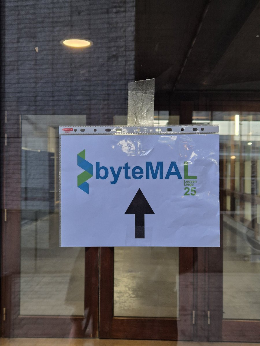 byteMAL's tweet image. All set to welcome you at the #byteMAL2025 in Leuven!
