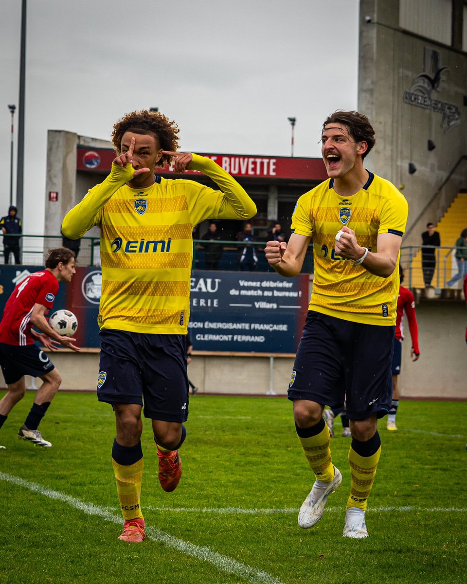 FCSM_officiel's tweet photo. 🦁🥇 Les U19 Nationaux sont champions du groupe B !

Quelle saison pour nos jeunes sochaliens, qui valident la première place à deux journées de la fin grâce à leur victoire sur la pelouse d'@andrezieuxbthfc (2-1) 👏

⚽️ Victor Joseph
⚽️ Adam Courbez

#MadeInSeloncourt https://t.co/txAaiCsWMn