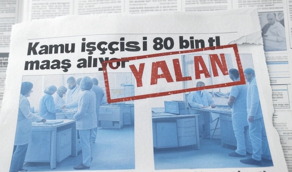 80 TL maaş haberleri ve paylaşımları sistematik şekilde sürerken, işçi sendikalarının sessizliği kabul edilemez. Tüm sendikaları üyelerine ve kamuoyuna açık bir şekilde açıklama yapmaya ve sorumluluk almaya davet ediyoruz.
<a href="/turkiskonf/">TÜRK-İŞ</a> 
<a href="/hakiskonf/">HAKİŞ KONFEDERASYONU</a> 
<a href="/hasanatak026/">Hasan Atak</a> 
<a href="/Ki_federasyonu/">Türkiye Kamu İşçileri Federasyonu</a>