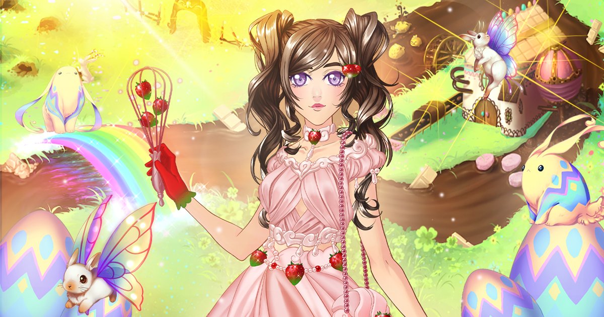 Eldarya_English's tweet photo. The Easter map and shop are back in Eldarya from April 14 to 23! 🐇 https://t.co/wtmolvZ7UQ