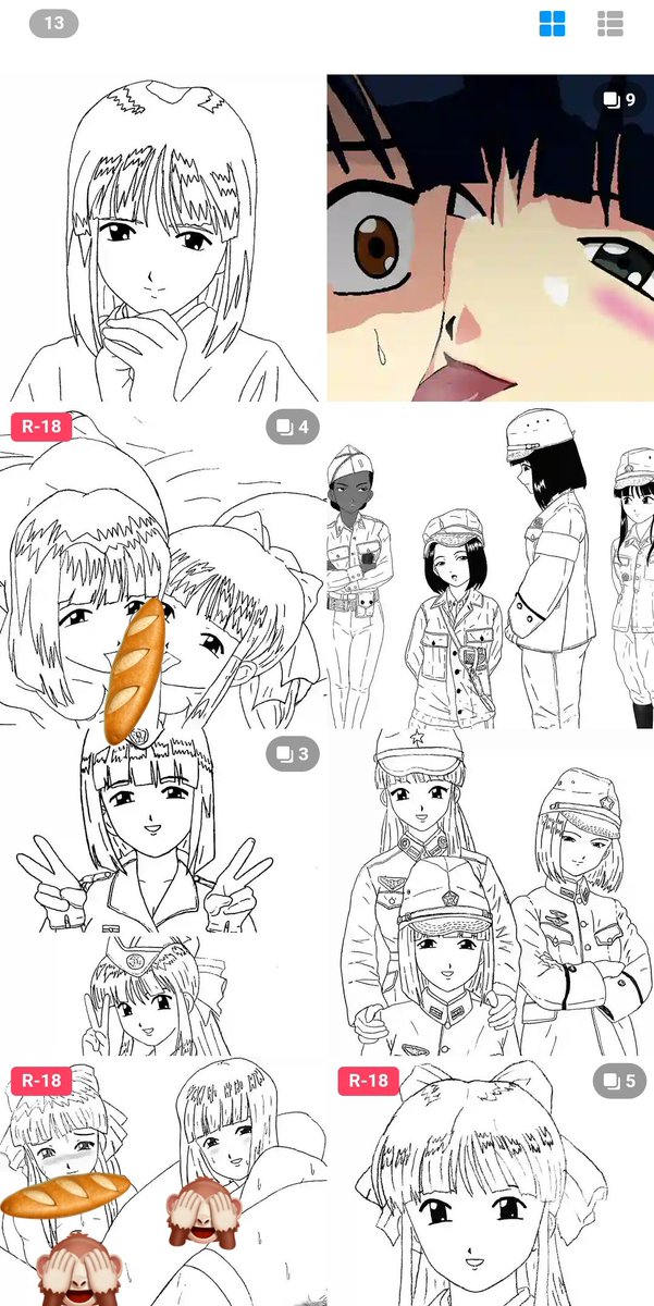 お、さくらも結構描いてるな 