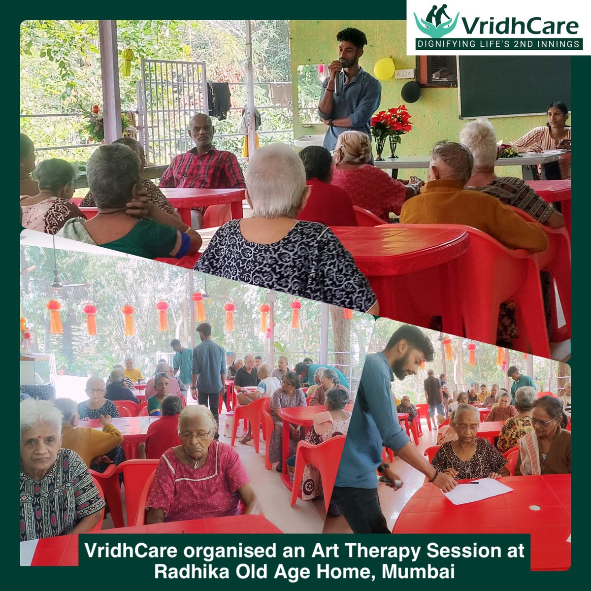 VridhCare (@vridhcare) on Twitter photo Vridhcare’s Art Therapy Session for the Elderly is helping our seniors to express themselves, enhance their well-being, and rediscover joy through the power of art.
<a href="/MSJEGOI/">Ministry of Social Justice & Empowerment, GOI</a> <a href="/NITIAayog/">NITI Aayog</a> Vridhcare’s Art Therapy Session for the Elderly is helping our seniors to express themselves, enhance their well-being, and rediscover joy through the power of art.
<a href="/MSJEGOI/">Ministry of Social Justice & Empowerment, GOI</a> <a href="/NITIAayog/">NITI Aayog</a>