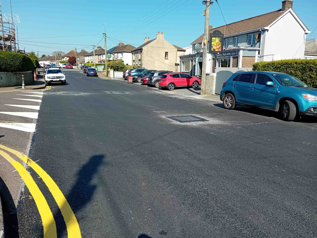 🚧 Road Update🚧 

⚒️ Over the last number of weeks, our crews have been hard at work upgrading roads across the city. 

📸 Photos of recent works completed on Scairt Road in Donnybrook and at Ballinlough Road.