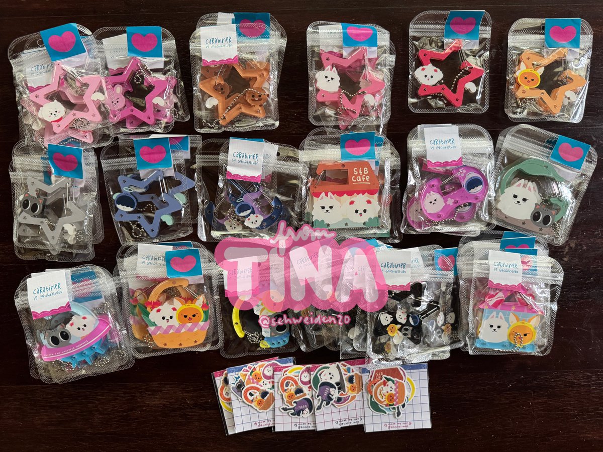 schweiden20's tweet photo. TXT PPULBATU & BT21 CARABINER
by kishikastudio #ftupdates
carabiners have arrived at my address! will send arrival & shipping forms until tomorrow so i can ship accordingly. thank you to everyone who joined this pasabuy! https://t.co/CtWEzjSaOb