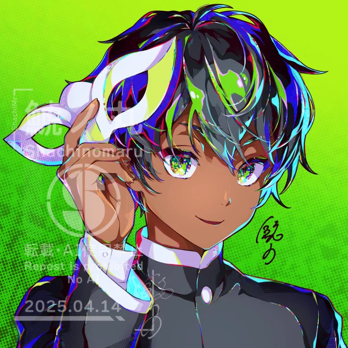 こちら描かせていただきました! 自由に表現できて楽しかったです Thank you so much!