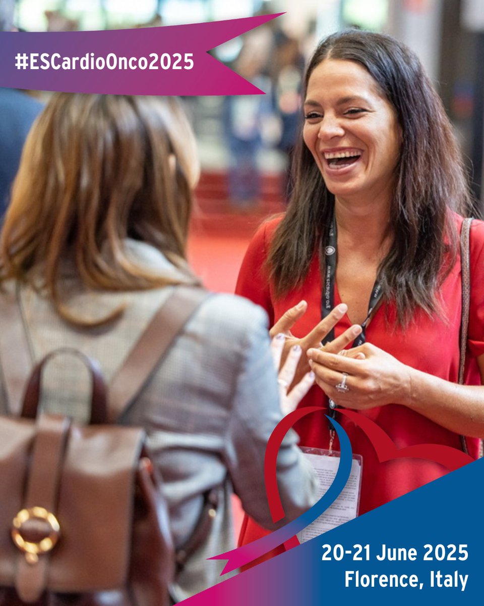 ✨New event, new ideas, new opportunities

Be part of the inaugural #ESCardioOnco2025, where leaders from cardiology, oncology, haematology, radiotherapy, and beyond come together to drive innovation at the crossroads of cancer treatment and cardiovascular health.

From 20-21