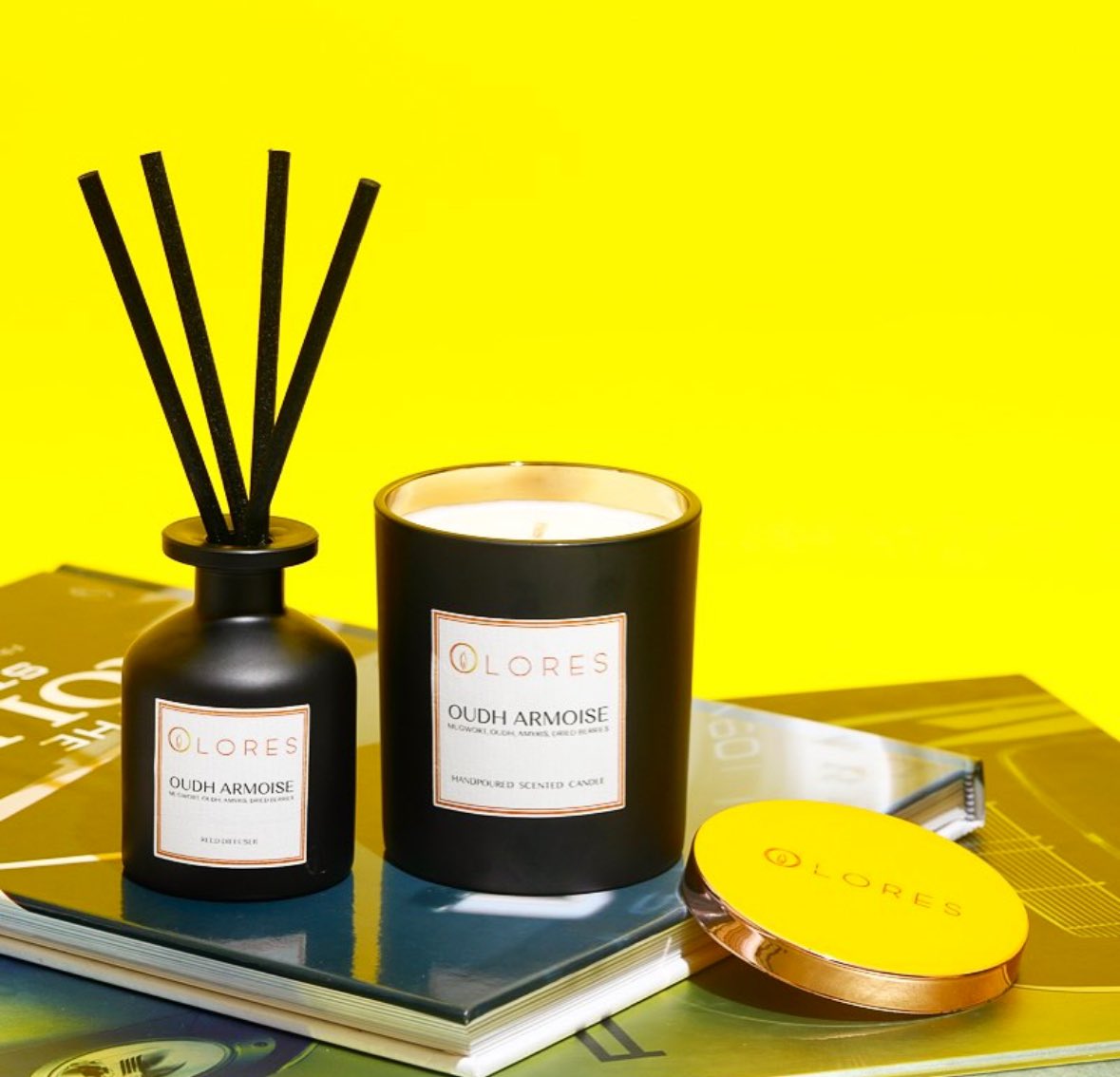 OloresNG's tweet photo. Oudh Armoise is a warm, luxurious blend of pink berries, incense, and oudh—this Reed diffuser and scented candle set  elevates any space while effortlessly neutralizing odors with elegant, consistent fragrance release.

Scented Candle 300g: N40,000
Reed Diffuser 100ml: N35,000 https://t.co/r1pd6aJJa9