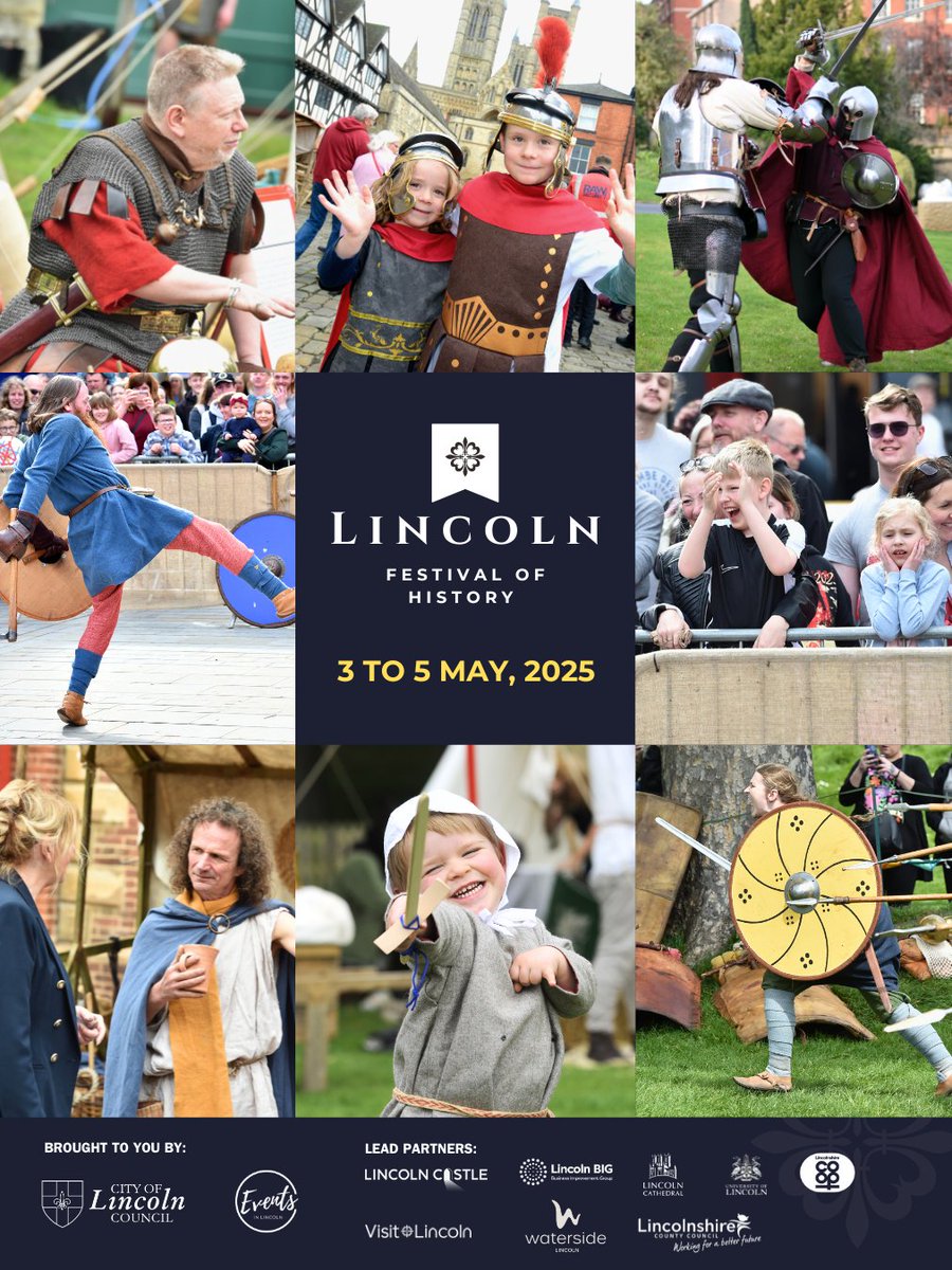 University of Lincoln, UK (@unilincoln) on Twitter photo We're celebrating the Lincoln Festival of History with a range of free events! From lab tours to exciting public lectures, there's something for everyone to take part in. 🕰️ <a href="/lincolncouncil/">City of Lincoln Council</a> <a href="/EventsinLincoln/">Events in Lincoln</a>
Find out more: lncn.ac/Festhistory We're celebrating the Lincoln Festival of History with a range of free events! From lab tours to exciting public lectures, there's something for everyone to take part in. 🕰️ <a href="/lincolncouncil/">City of Lincoln Council</a> <a href="/EventsinLincoln/">Events in Lincoln</a>
Find out more: lncn.ac/Festhistory