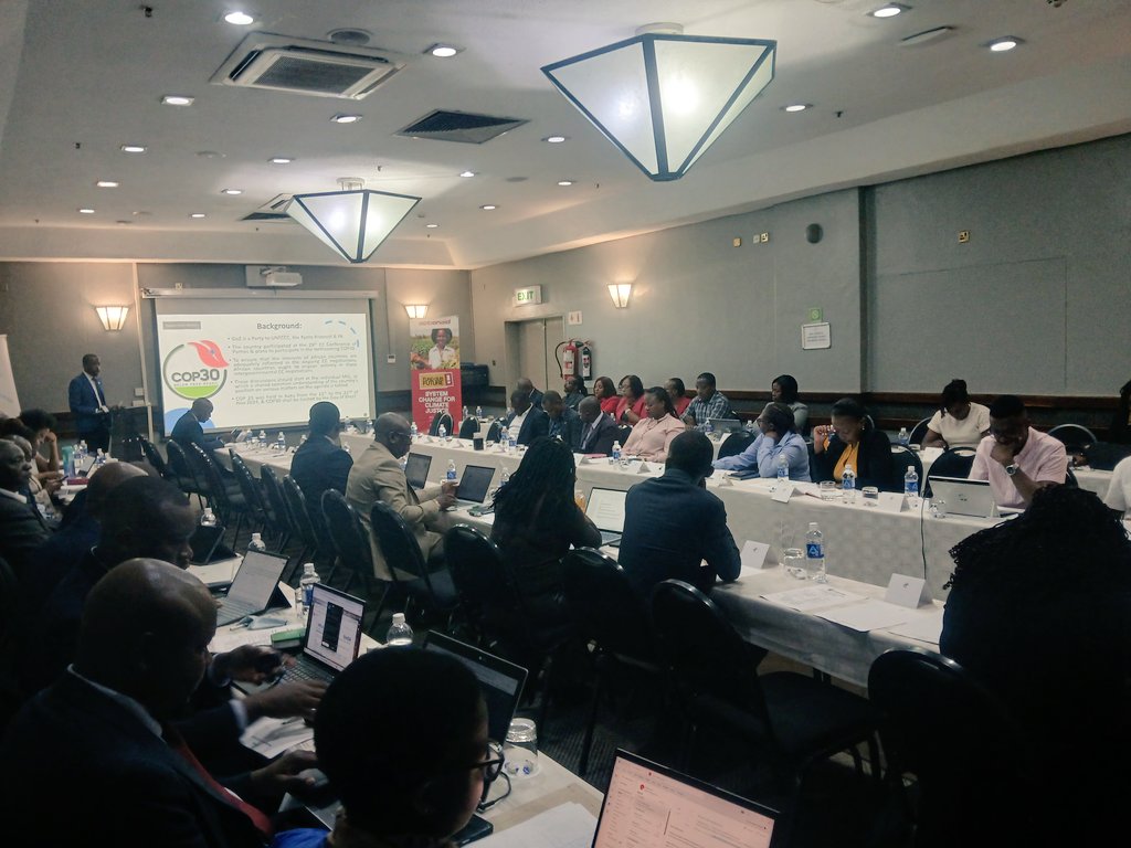Today, we are conducting a Multi-Stakeholder Feedback Meeting following the <a href="/UNFCCC/">UN Climate Change</a> #COP29. This meeting will discuss the outcomes of COP29, implications to the National development Agenda and climate strategies.
<a href="/ActionAidZim/">ActionAid Zimbabwe</a>
@ayicc
<a href="/nrtvzimbabwe/">NRTV</a> 
<a href="/therealCAN_U/">ClimateActionNetwork</a> 
<a href="/WorldVisionZim/">World Vision Zimbabwe</a>