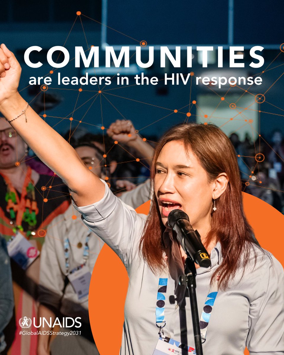 Communities help people living with &amp; affected by HIV access the care they need, preventing future resurgence and securing long-term success.

Investing in communities is critical to ending AIDS.

Fill the Global AIDS Strategy survey, before 18 April: surveymonkey.com/r/SJN6RXX