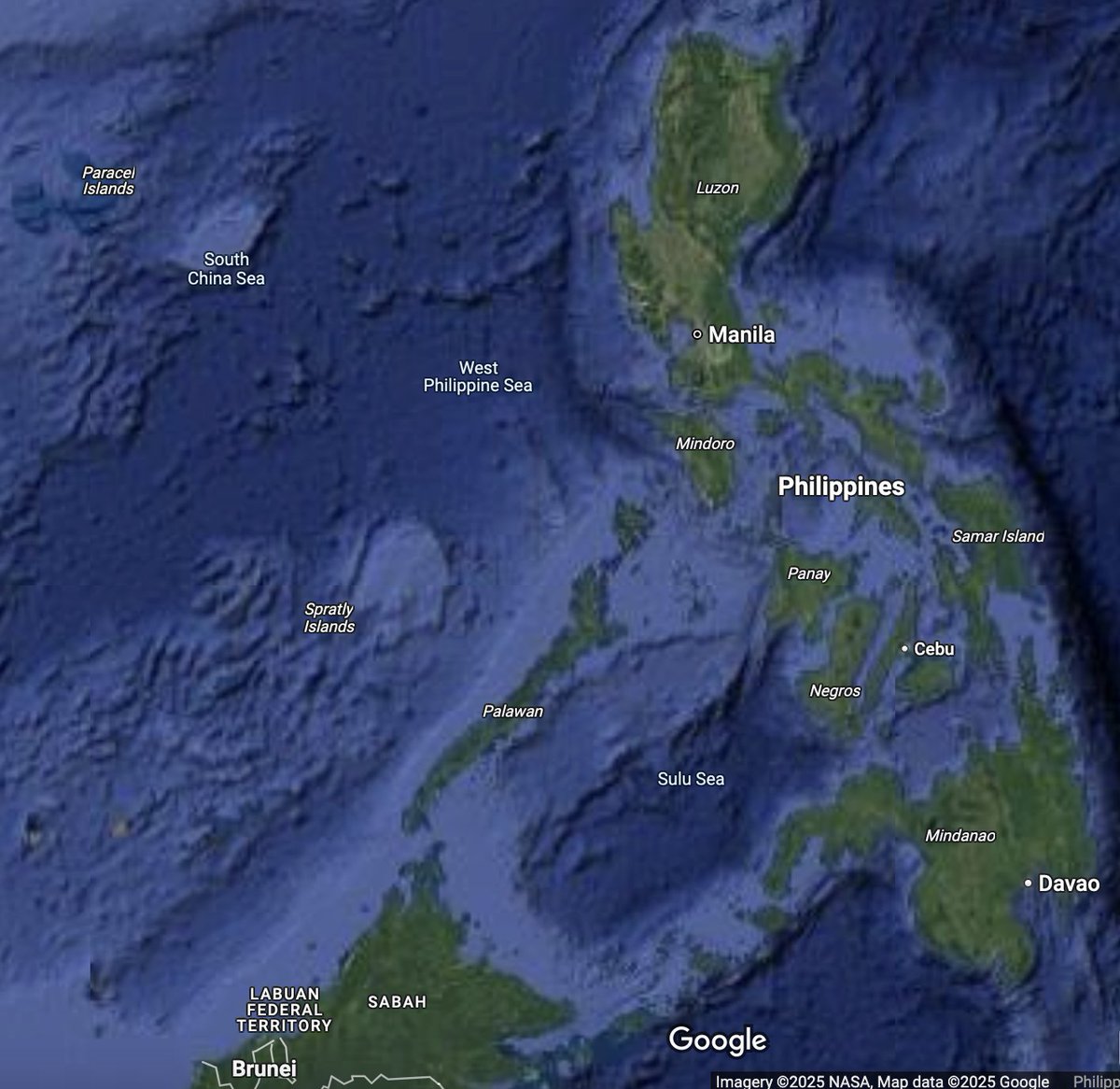 LOOK: The West Philippine Sea is now on Google Maps.

The digital mapping navigation platform has properly labeled the waters west of the Philippine archipelago as the West Philippine Sea, different from the South China Sea.

In 2016, the Philippines won its case against China in