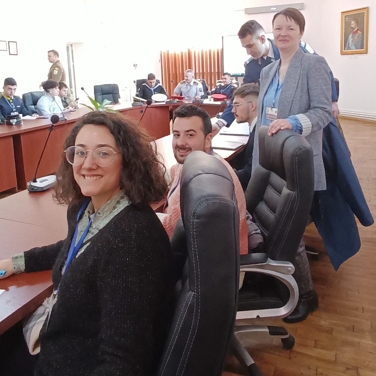 CUDZaragoza's tweet image. Los profesores @CUDZaragoza Violeta Duce y Sergio Yagüe participan como revisores científicos en la Students&apos; International Conference CERC 2025 organizada por la Military Technical Academy “Ferdinand I” @MApNRomania #EMILYO @EUErasmusPlus cud-agm.es/news/item/91