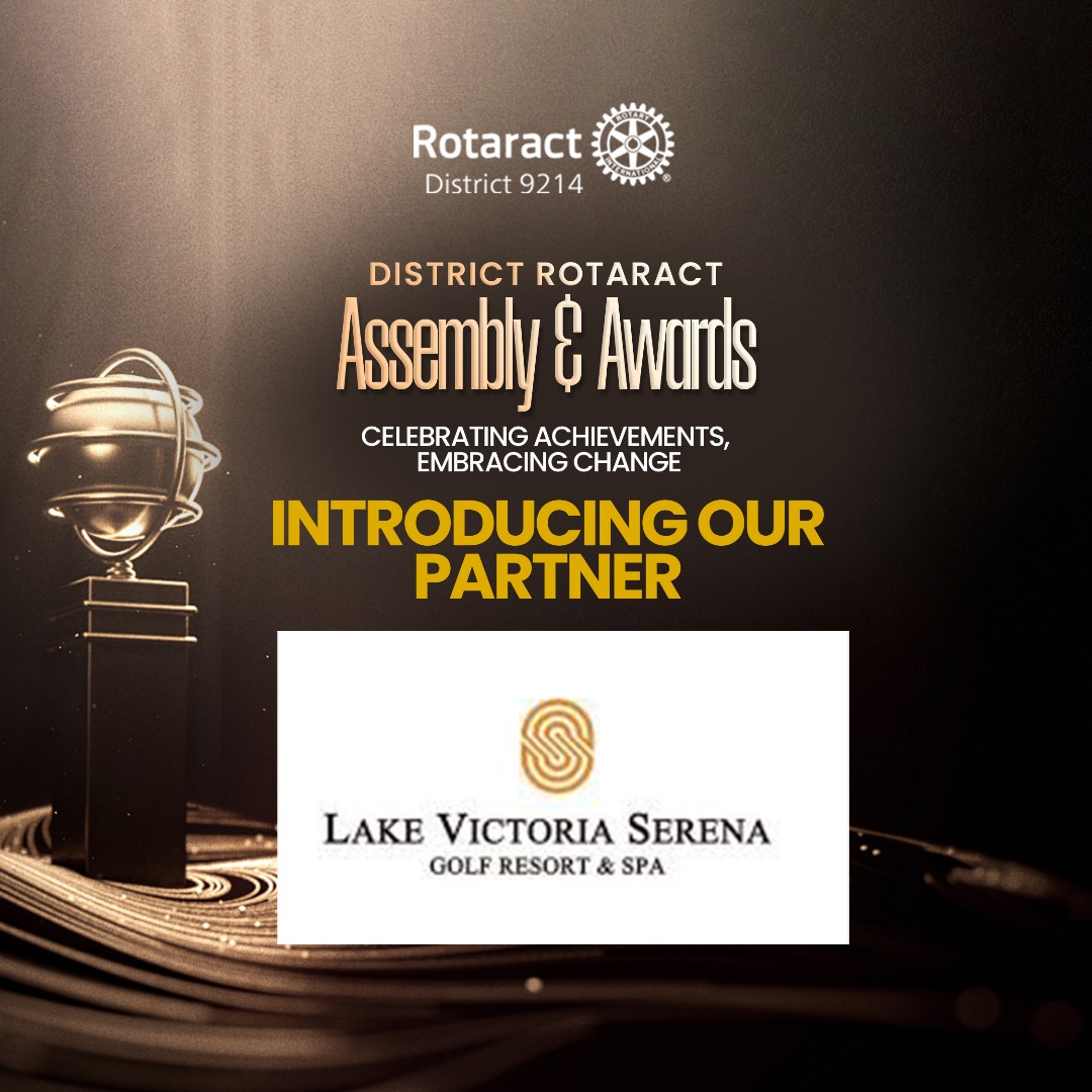 UPDATE: Introducing our Hosting Partner: Lake Victoria Serena Golf  Resort &amp; Spa

📅 Wednesday, April 23rd, 2025
🕒 5:30pm
🏨 Lake Victoria Serena Golf Resort &amp; Spa

🔗 Attendance registration Link:
forms.gle/Vb7zhE9TujfqYR… 

#RotaractD9214
#D9214DistrictAssembly