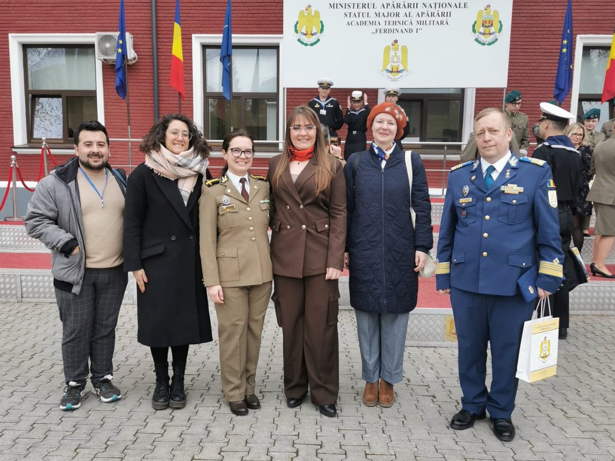 CUDZaragoza's tweet image. Los profesores @CUDZaragoza Violeta Duce y Sergio Yagüe participan como revisores científicos en la Students&apos; International Conference CERC 2025 organizada por la Military Technical Academy “Ferdinand I” @MApNRomania #EMILYO @EUErasmusPlus cud-agm.es/news/item/91