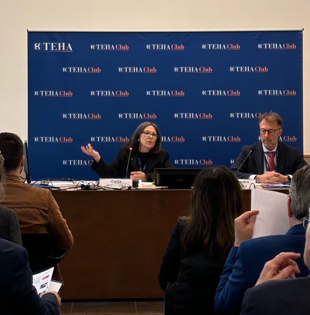 #TEHAClub
"In un contesto di multicrisi in un mondo liquido, il rilancio della competitività dell’Europa e dell’Italia risulta necessario."
<a href="/bastioli/">Catia Bastioli</a> <a href="/Novamont/">Novamont</a>