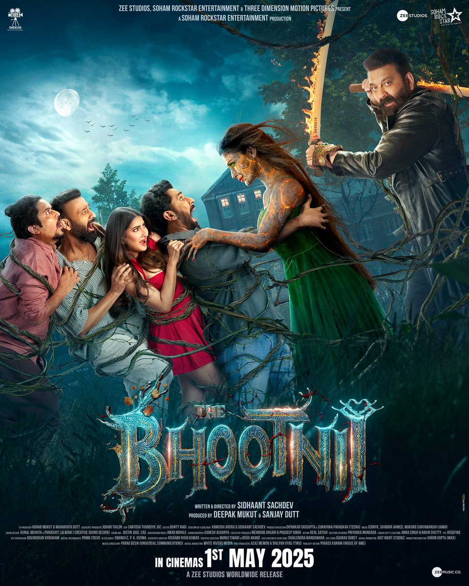 Insaan mohabbat wali date fix kar sakta hai, bhootnii ke aane ki nahi... woh kab aayegi, kaise aayegi, yeh sirf wahi jaanti hai! 💀

Laga tha 18th April ko aayegi lekin ab aa rahi hai 1st May ko, taiyaar rehna! 👀

#TheBhootnii– in cinemas 1st May 2025! ✨ 

@DuttSanjay @roymouni