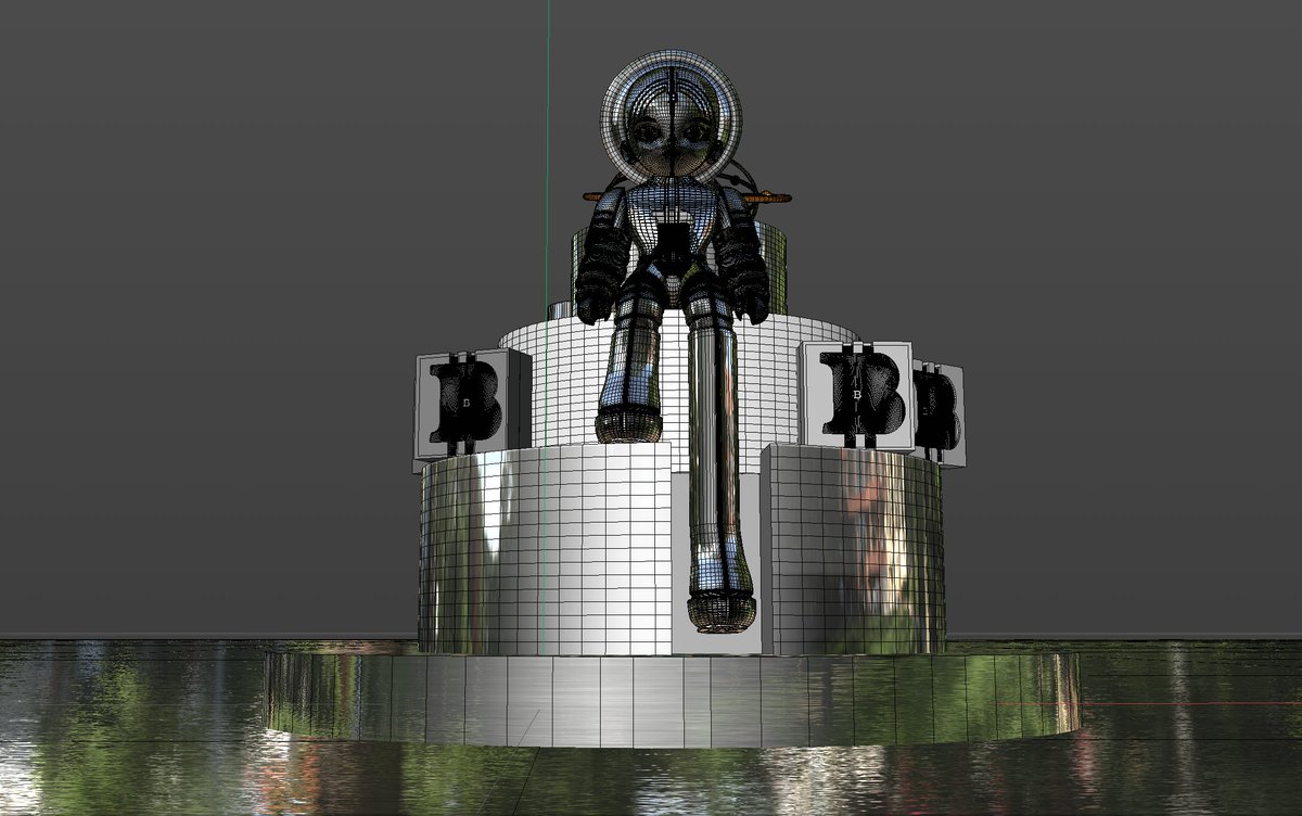 BitoB Enters the Real World — Shanghai
 RWA Zone {Planetary System}
1.5-meter-tall sculpture
Blending Virtual and Reality, Digital Twin
#BitoB #Xbtioeth #BTC #AI #TOys #RWA