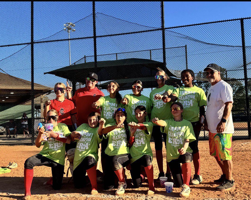 These 11 and 12 year olds did it again. Two weekends in a row winning the championship. This time in their first 14u tournament. It wasn’t easy took 4 games on sunday each going to ITB, including the semis that was 5 extra innings. These girls are learning to grind