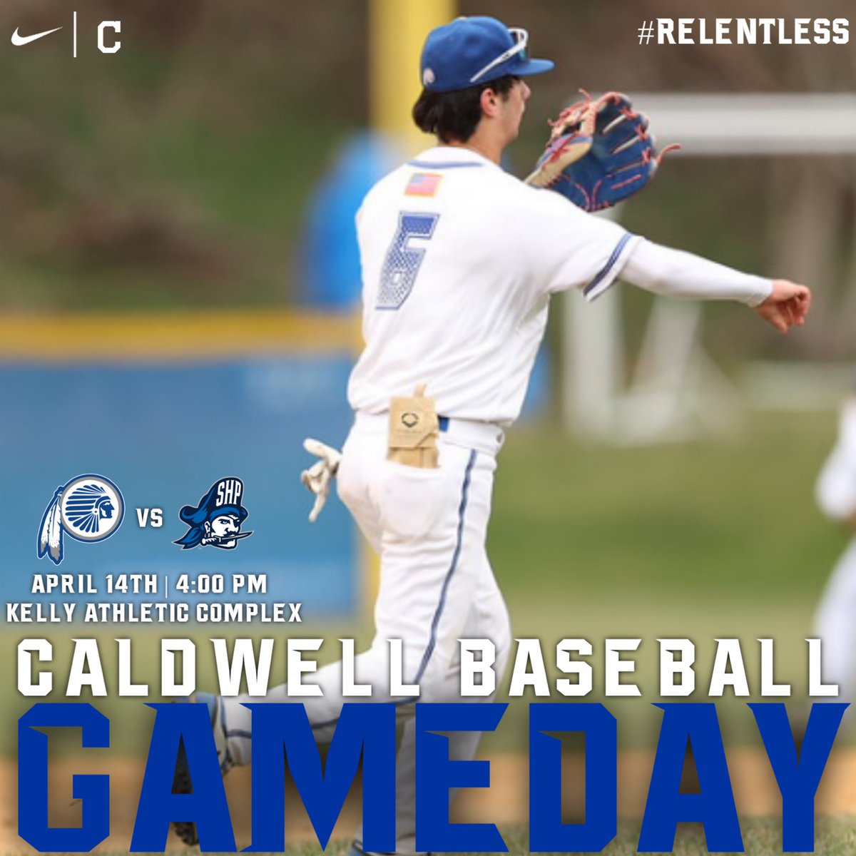 CWCJCHSBASEBALL's tweet photo. GAME DAY!!
๐ Seton Hall Prep
๐ Kelly Athletic Complex
โฐ 4:00 pm
Today we have a great opportunity in front of us. No better day than today to compete! #CaldwellBaseball #NJBaseball #HomeGrown #TheBoysAreBack #Relentless #HardworkForHardware https://t.co/WA1VwwzFPh