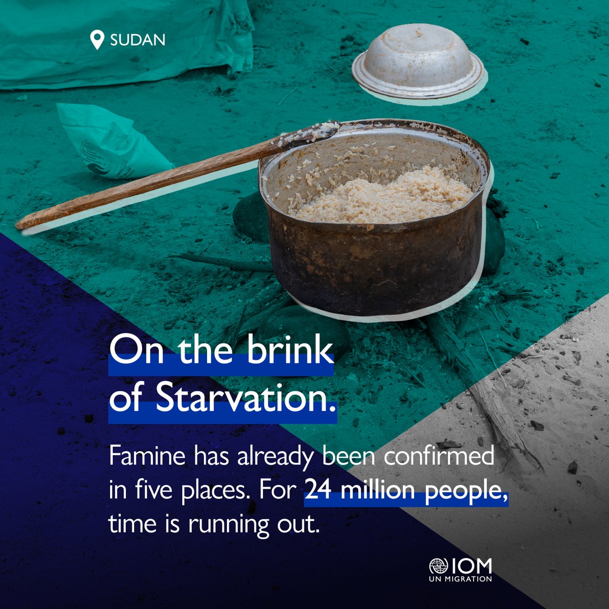 From empty plates to silent kitchen, the signs of hunger are everywhere in #Sudan.
 
Tomorrow marks 2 years to the devastating crisis which has robbed the most basic resources from people. #SudanNeedsUs