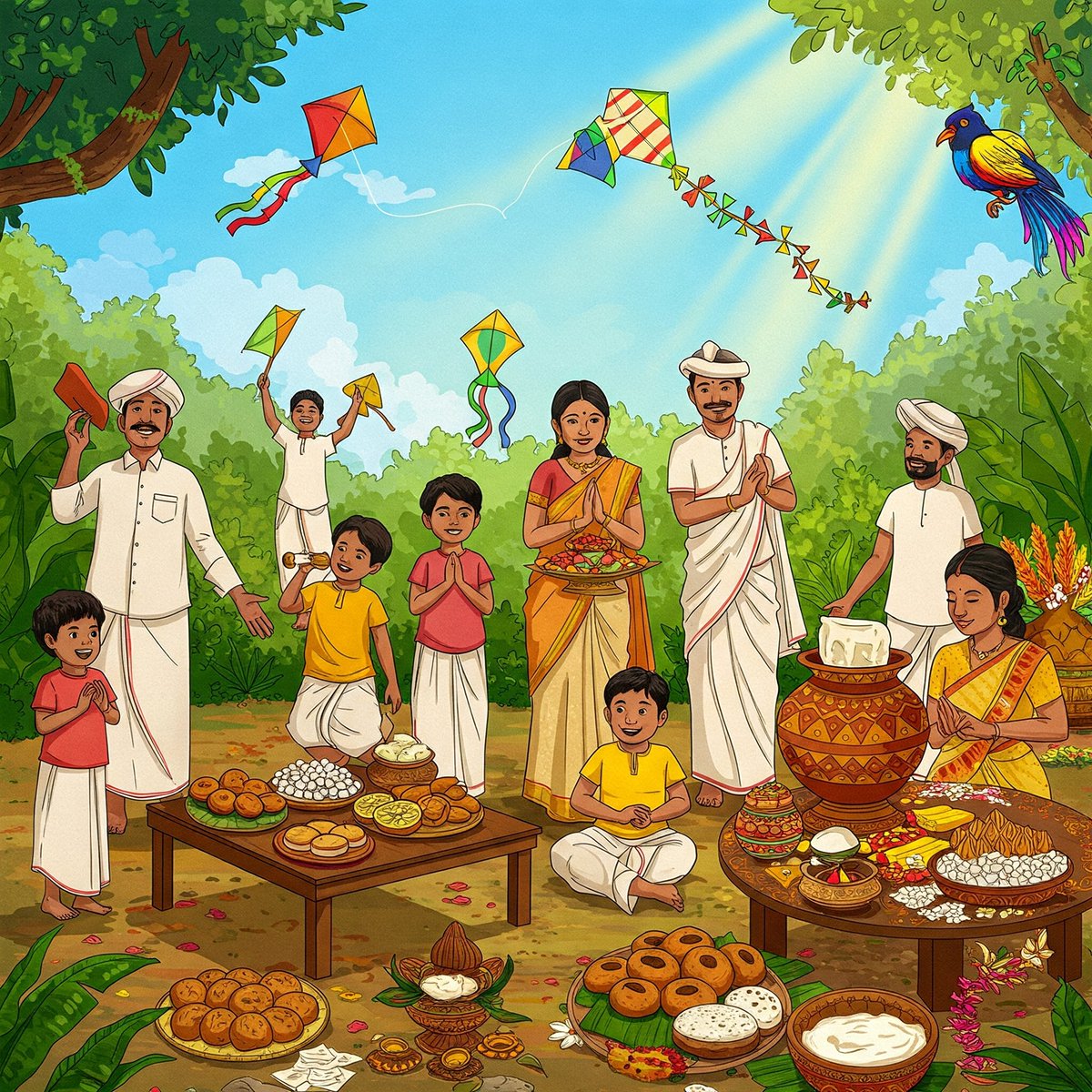 සුභ සිංහල හා හින්දු අලුත් අවුරුද්දක් වේවා! 
இனிய சித்திரை வருடப் பிறப்பு நல்வாழ்த்துக்கள்!