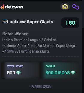 stephaniepicks's tweet photo. #IPL2025 betting on @DexWin_Sports !
Got that cricket fever in me with some insane odds, bonuses and markets!
#DEXWIN #Cricket https://t.co/AEpEvpyIh0