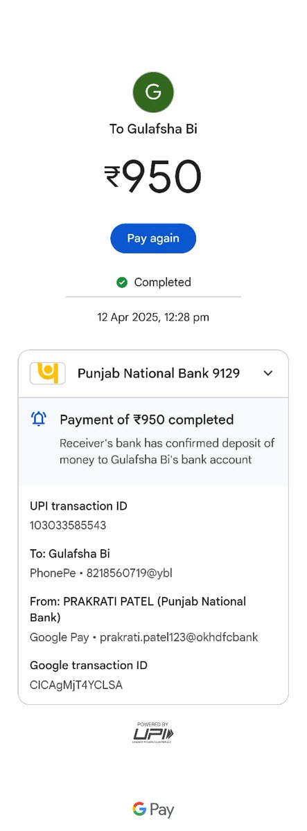 ParasBbit's tweet photo. @LGIndia hi team, now your team doing financial fraud.
on 12th April, team did service of ac &amp; i paid 950rs via upi but transaction stuck &amp; money debited from my account so I gave 1000rs cash to them &amp; they told me to return back if credited to their account
now no responce from them https://t.co/ud7rQxce5d
